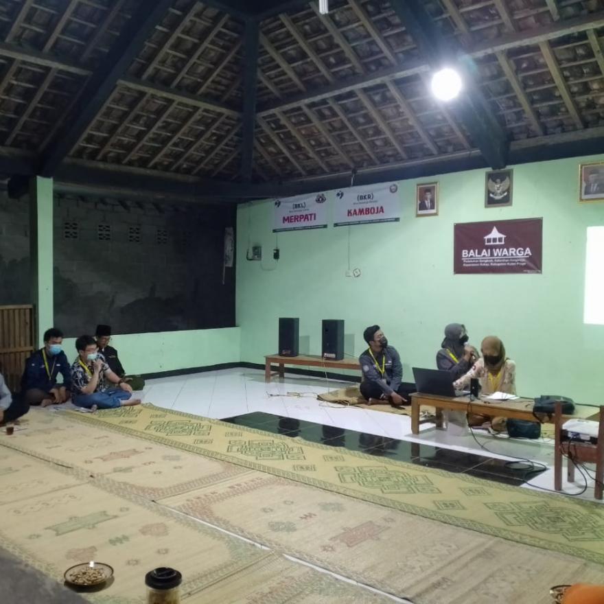 Sosialisasi Pernikahan Dini di Padukuhan Sangkrek